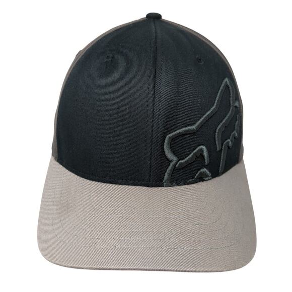 Fox Fitted Baseball Cap Multicolor Medium Lightweight Embroidered Flexfit - Picture 1 of 10